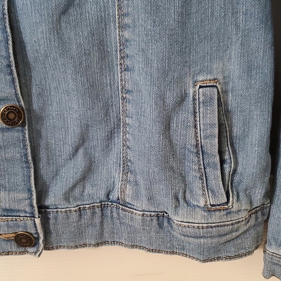 Carter's Denim Button Front Jacket Girls Size 12 - Picture 6 of 10